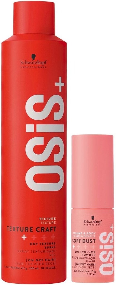 Schwarzkopf - OSiS+ Texture & Volume Set - 300ml+10g