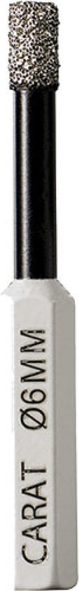 Een Carat droogboor van 6mm met diamant coating.