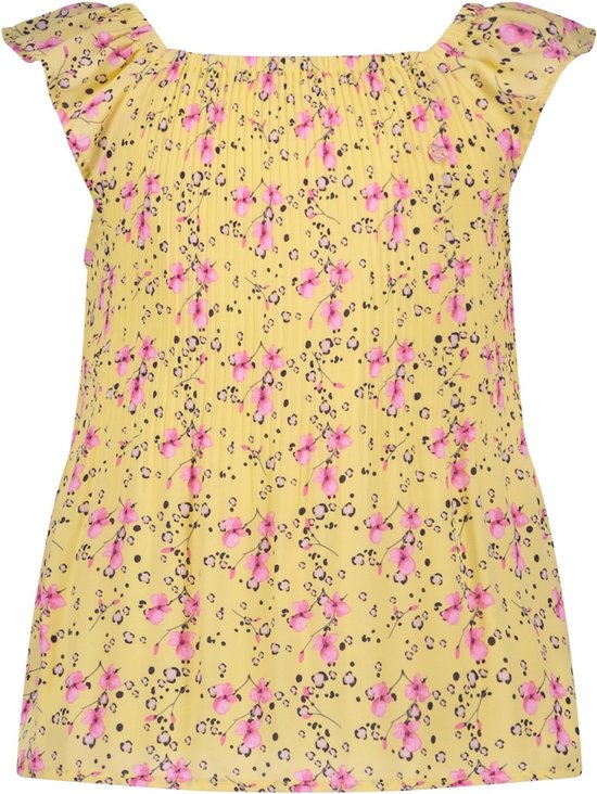 Nono Tommy Sleeveless Wide Fitted Top T-shirts & T-shirts Filles - Chemise - Jaune - Taille 146/152
