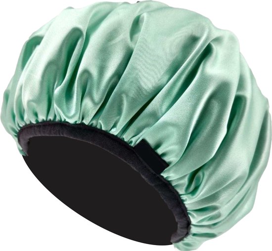 Serviette à cheveux, bonnet de couchage et bonnet de douche en 1 - Satin  microfibre -... | bol.com