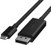 Belkin AVC014bt2MBK, 2m, USB Type-C, DisplayPort, Mâle, Mâle, Droit