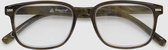 Gemaakt Van Gerecycled Plastic - Five2One-Eyewear Saline - Leesbril - Computerbril - +3.5 - Dames / Heren - Steen