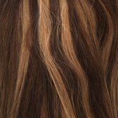 My Hair Affair - Hairextensions - Seamless Clip In Hair - Sweet Caramel - Human Hair - Double Drawn