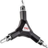Pro Bike Tool® DRIE ARM Sleutel - 6 in 1 Y Hex - 6 bits - T25 & PH2 - Multifunctioneel & Fietsverzorging - Multitool
