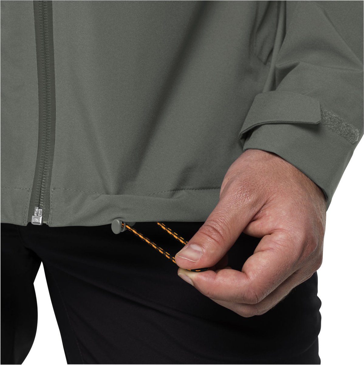 Jack Wolfskin Highest Peak Jacket Men Outdoorjas Groen