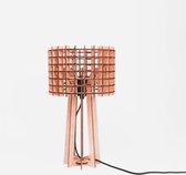 JUSTIN tafellamp - WOMP - de houten lamp - tafellamp - lasergesneden - bouwpakket - multiplex - hout - e27 - sfeerlicht