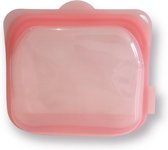 Sillybag - Herbruikbaar boterhamzakje - Medium - Roze