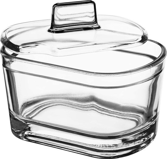 Vijixka 4 stuks kruidenpotjes, 200 ml, kruidenpotje, keuken, glas, kruidenpot van glas met 4 verschillende geperforeerde deksels, voor keuken, eetkamer en barbecue