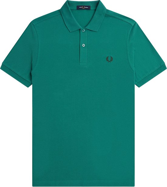 Fred Perry M3600 polo twin tipped shirt - pique - Deep Mint - Maat: XXL