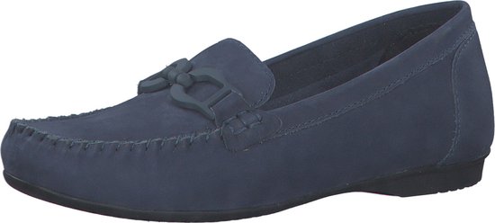 Marco Tozzi Mocassin Femme - 24203-893 Blauw - Taille 38