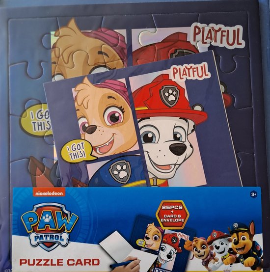 LA PAT PATROUILLE - Puzzle Boite Personnage 48 Pièces Carton Chase