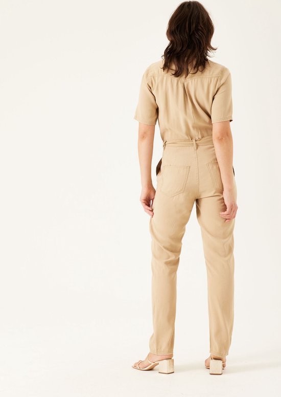 GARCIA Dames Jumpsuit Bruin Maat XS