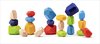 Afbeelding van het spelletje Woody Balance Spel - Balance Stenen Spel - Kinderspeelgoed - Kinderspeelgoed - Blokken - Montessori Speelgoed - Educatief Spel - Verjaardagscadeau - Kleurenspel - Blokkenspel