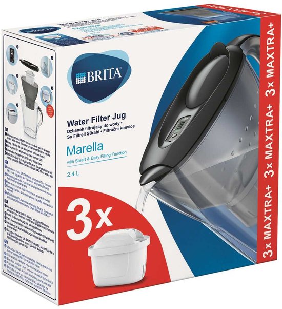 Filtre pour Carafe Filtrante Brita Maxtra+ Hard Water Expert 3x 3 Pièces