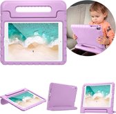 iPad 2020 cover kids - iPad cover 2020 kids - iPad 2020 cover 10.2 kids - cover iPad 2020 kids - case iPad 2020 kids - iPad 2020 case kids - Siliconen - Violet - iMoshion Kidsproof Back cover with handle