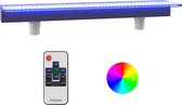 vidaXL - Watervaloverlaat - met - RGB - LED's - 108 - cm - acryl