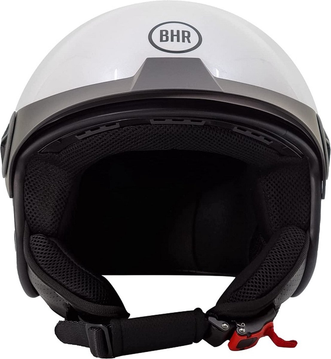 VINZ Calobra Casque Jet avec Pare-Soleil / Casque de Scooter / Casque de  Moto - Zwart Mat