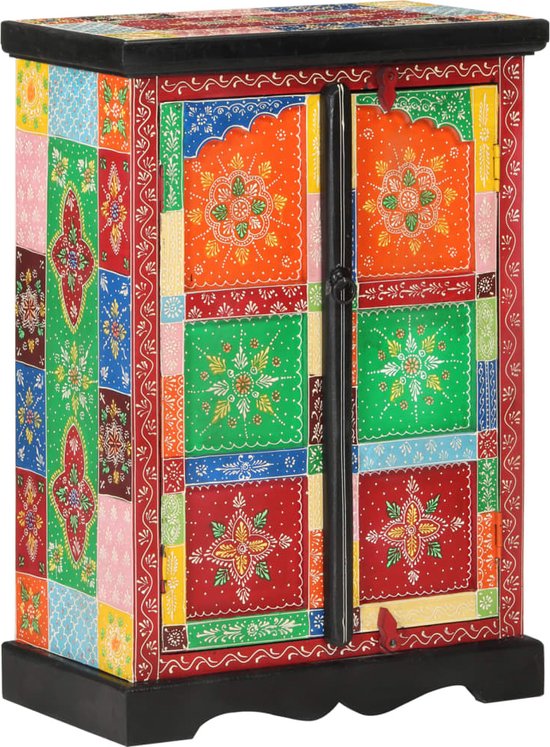 vidaXL Tv-meubel 100x30x55 cm massief mangohout | Leen Bakker