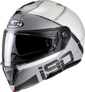 Hjc I90 May Beige Grey Mc5Sf Modular Helmets XS - Maat XS - Helm