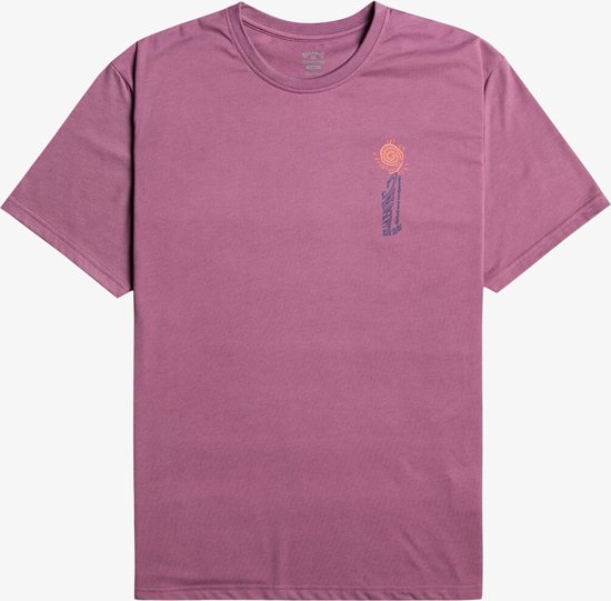 Billabong - T-shirt met korte mouwen voor mannen - Balance - Paars - maat XXL