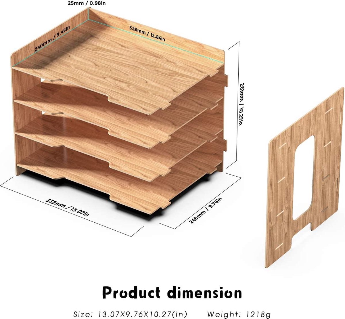 Organizer - tijdschriftenhouder groen - The Perfect Desk Organizer - tijdschriftenhouder groen - The Perfect Desk