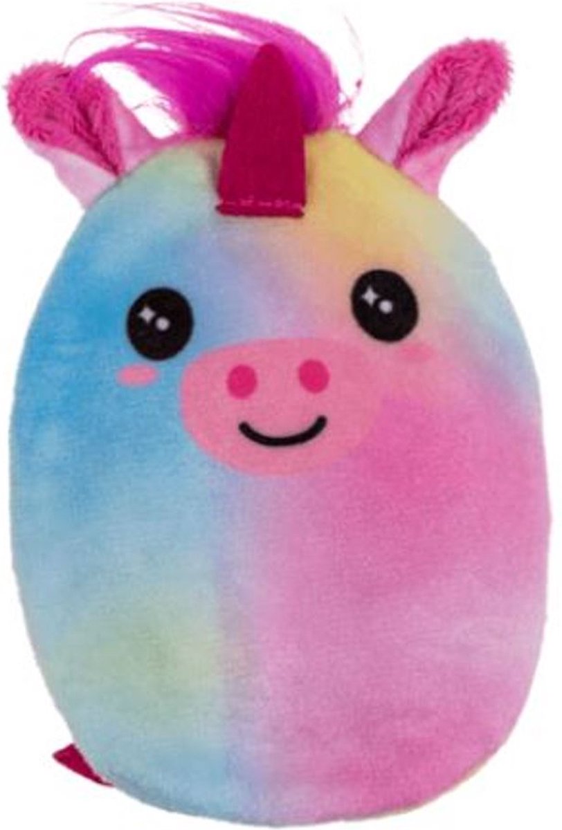Goedkoopste handwarmer Eenhoorn Regenboog met hoes