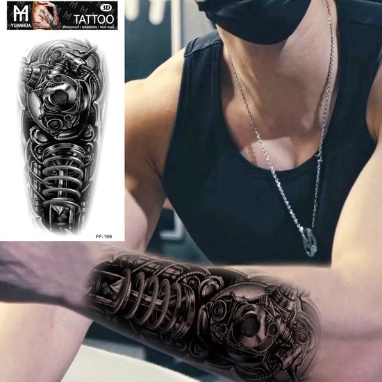 tattoo robot arm menTikTok Search