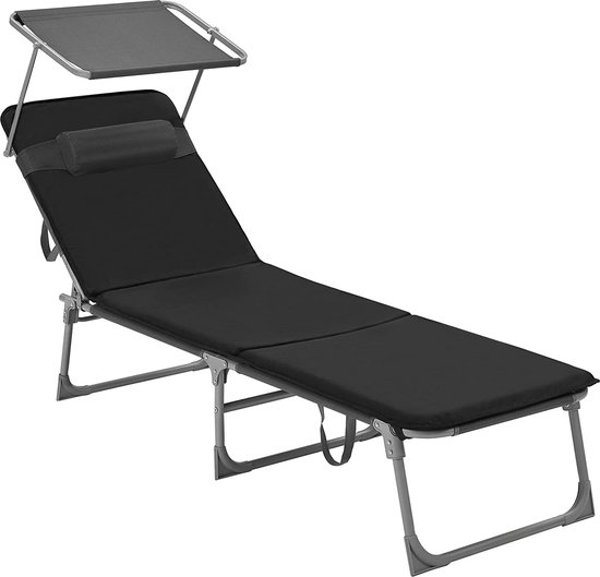 Deluxe zonnebed voor tuin, terras en balkon / tuinbed \ Sun bed, sun