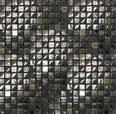 Mosaïque 15 mm Tytan 30 x 30 cm - Par feuille - Feuille de mosaïque - Glas - Finition brillante