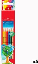 Aquarel Kleurpotloden Faber-Castell Multicolour (5 Stuks)
