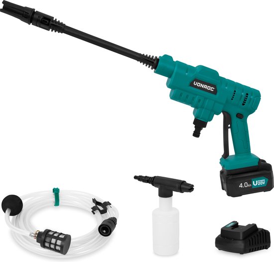 VONROC Accuboormachine 20V met accessoires en koffer