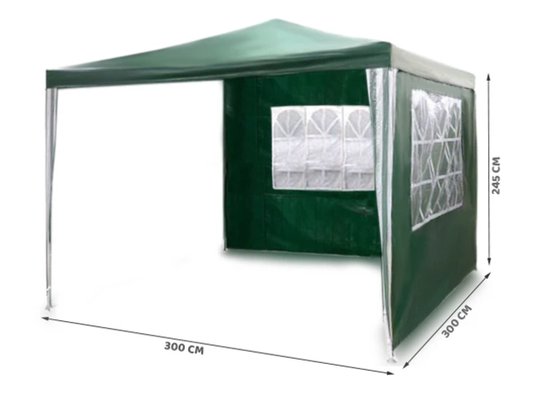 Paviljoen 3x3 meter kopen? ✔️ Tot 68% korting