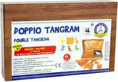 Logica Giochi Houten spel Dubbele Tangram, 20x12x4cm