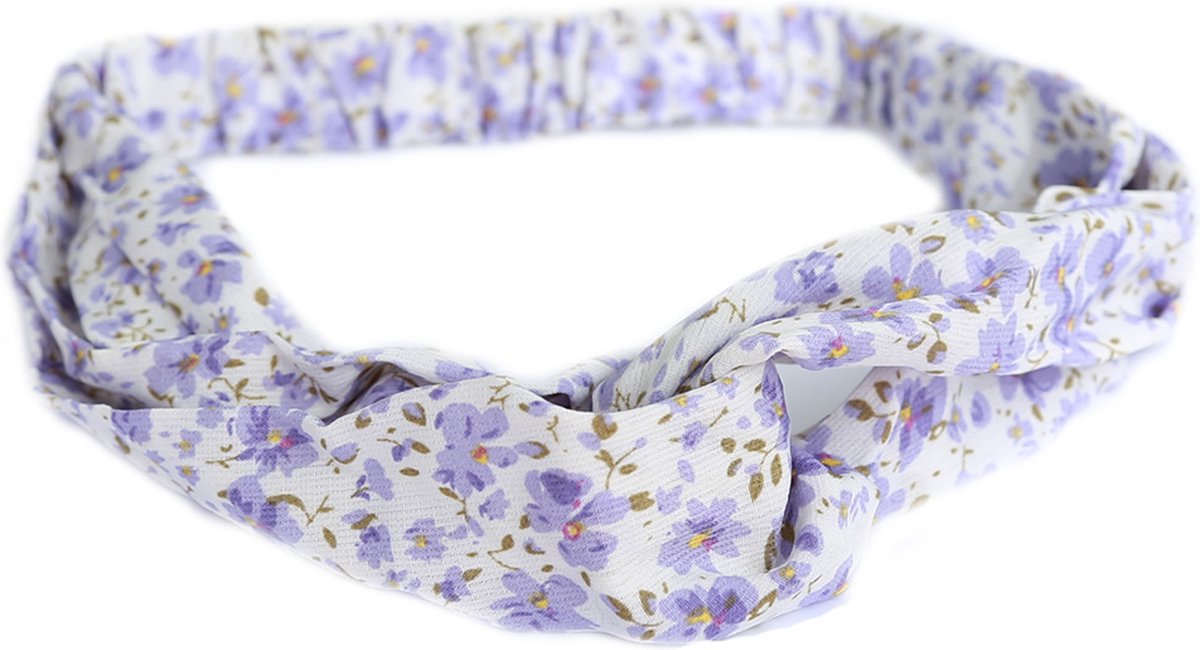 Haarband lila daisy