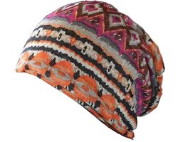 Beanie- Boasty ® Farrah - Muts, uniseks - Dun stof - Beanie Retro Navy Style Beanie - Hippie - spiritueel-kerstcadeau