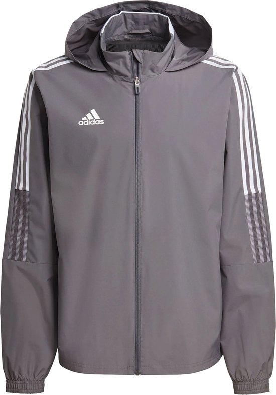 Adidas Tiro 21 Veste Tout Temps Hommes - Grijs | Taille M.