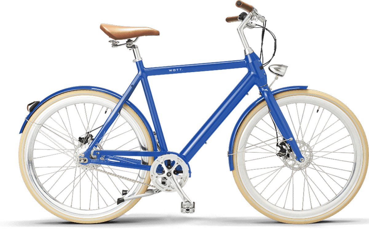 Watt Boston E-Bike - Mannen - 59 cm - blue