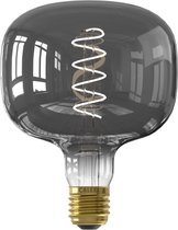 Calex Rondo Spiraal Filament LED Lamp - E27 - Lichtbron Titanium - 4W - Dimbaar
