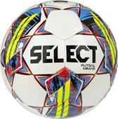 Select Futsal Mimas V22 Voetbal - Wit / Blauw | Maat: SZ. FUTSAL