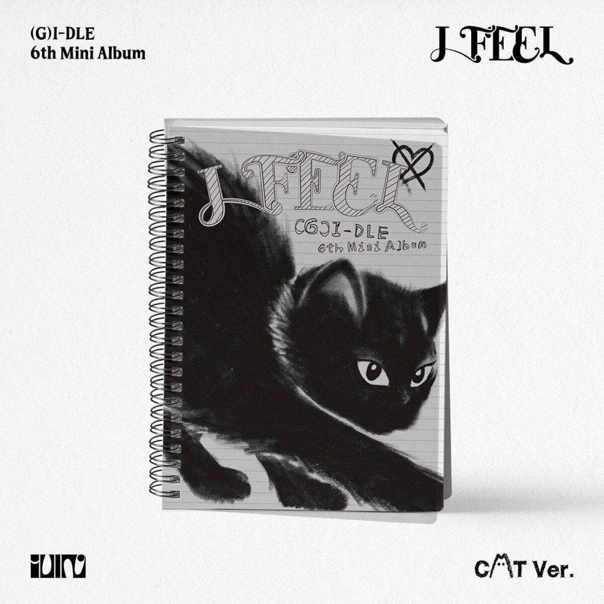 Gidle I Feel Album - Cat Version - Met fotoboek en selfie