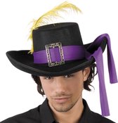 "Musketier hoed voor volwassen - Verkleedhoofddeksel - One size"