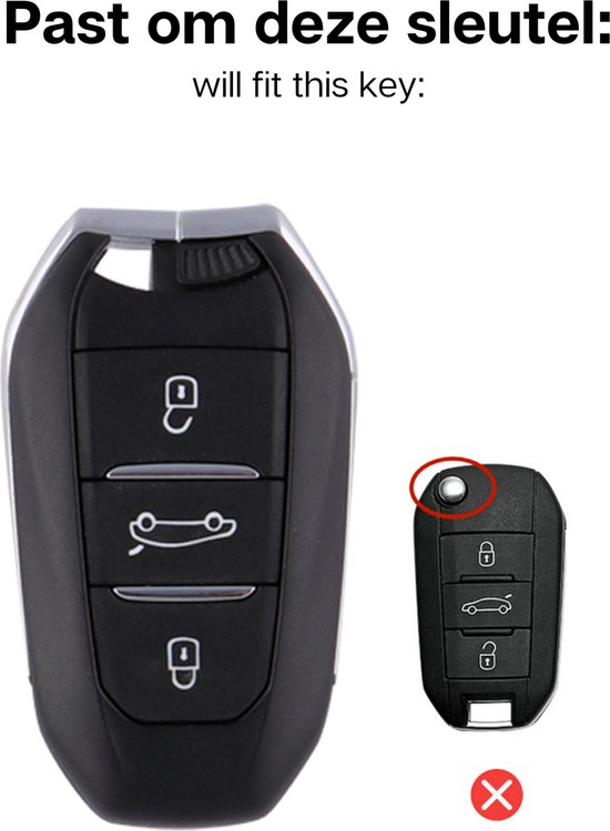 Tpu Jade Pattern Car Key Box Cover Protection For Peugeot 3008 4008 5008  308 408 508 2008 Citroen C4 C C6 C3-xr Keychain Accessories - Temu