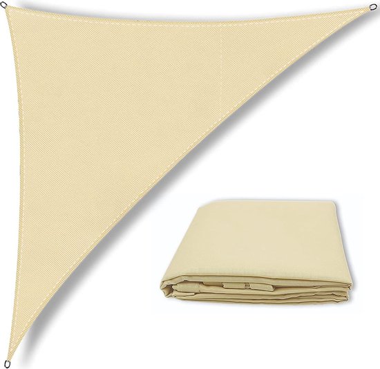 VidaXL Zonnescherm driehoekig 3x3x4,24 m oxford stof zwart kopen? Vergelijk de beste prijs op