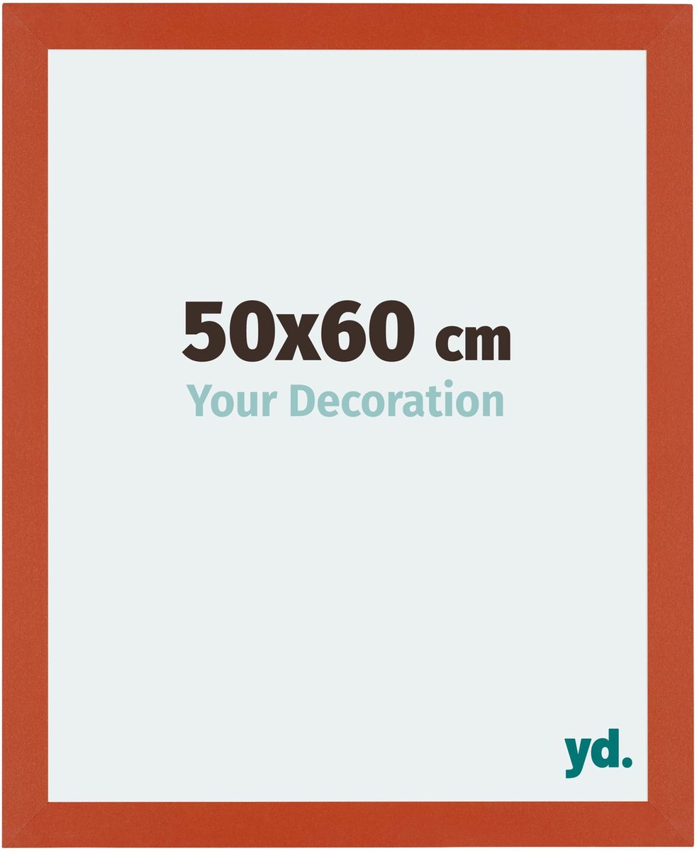 yd. Your Decoration - Fotolijst 50x60 cm - MDF - Oranje - Mura