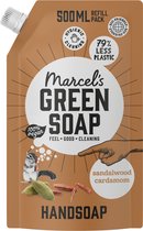 Marcel's green soap navulling 500 ml - Sandelhout en Kardamom