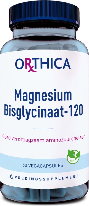 Orthica Magnesium Bisglycinaat-120 - 60 vcaps