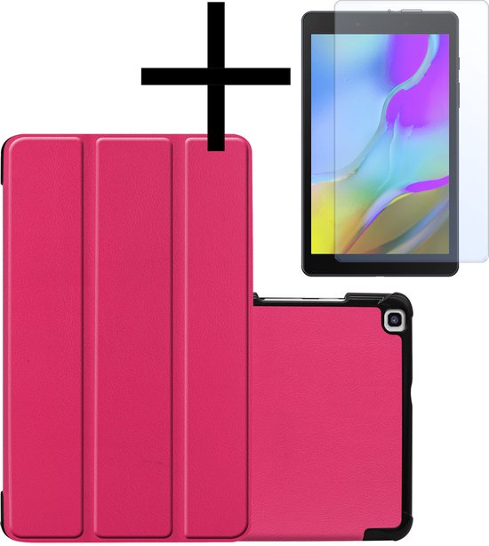 Samsung Galaxy Tab A 8.0 2019 Hoesje Met Screenprotector Book Case