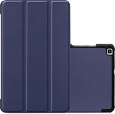 Hoesje Geschikt voor Samsung Galaxy Tab A 8.0 (2019) Hoesje Case Hard Cover Hoes Book Case - Donkerblauw