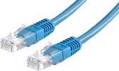 Value UTP Patch Cable, Cat. 6, bleu 1,0 m