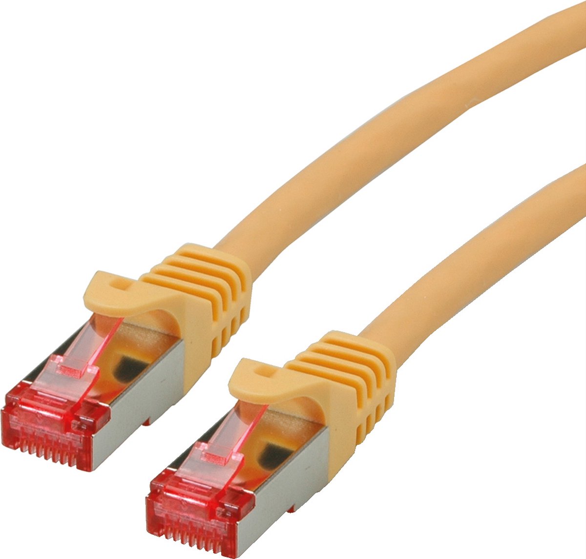 ROLINE patchkabel Cat.6 S/FTP (PiMF), componentniveau, LSOH, geel, 5 m
